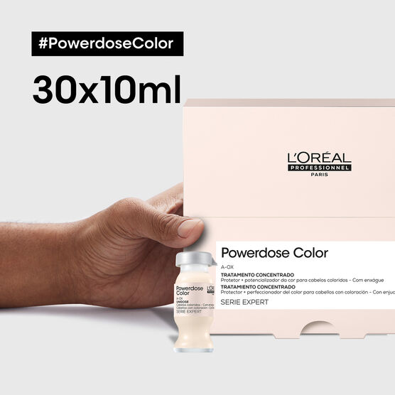 Ampola de Tratamento L'ore&aacute;l Professionnel Powerdose Vitamino Color
